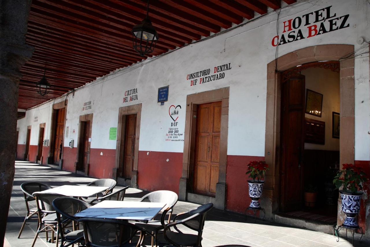 Hotel Casa Baez Pátzcuaro المظهر الخارجي الصورة