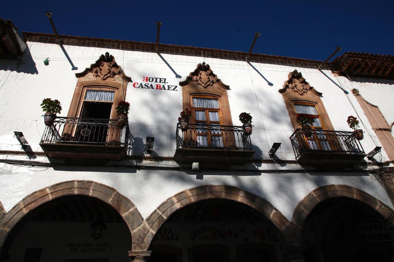 Hotel Casa Baez Pátzcuaro المظهر الخارجي الصورة