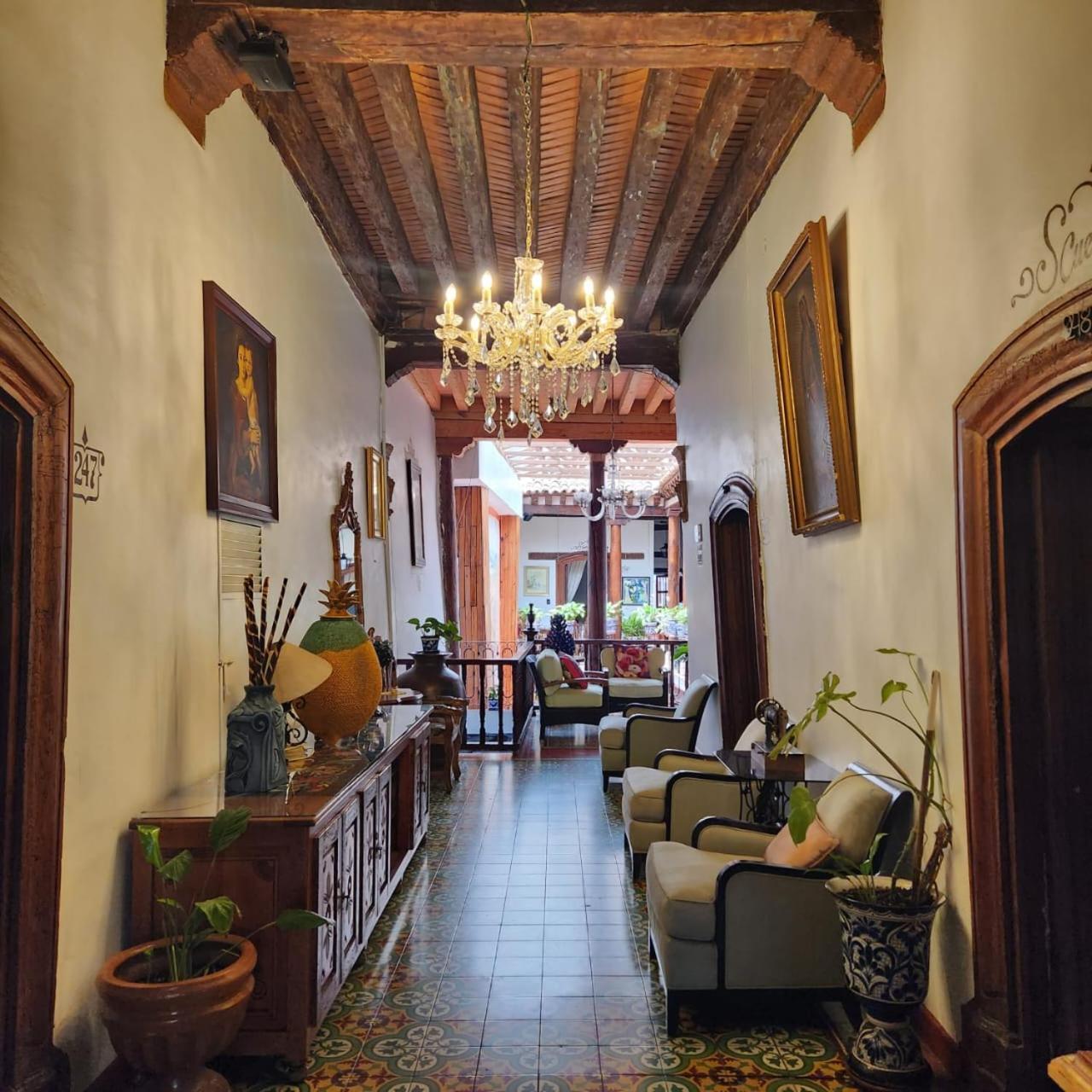 Hotel Casa Baez Pátzcuaro المظهر الخارجي الصورة