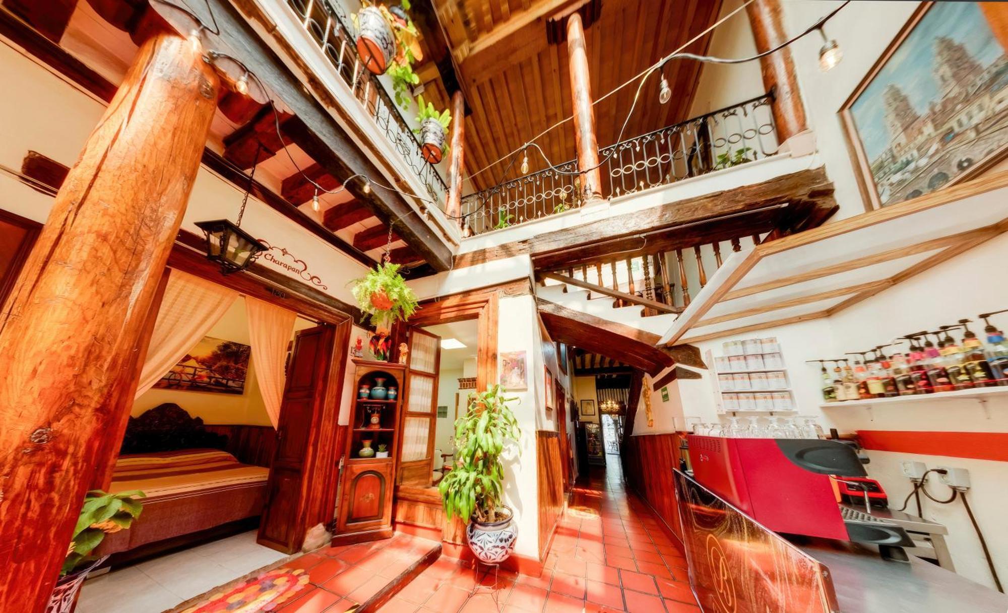 Hotel Casa Baez Pátzcuaro المظهر الخارجي الصورة